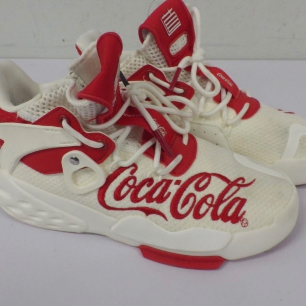 Anta Men's Badao x Coca Cola White/Red Sz6
